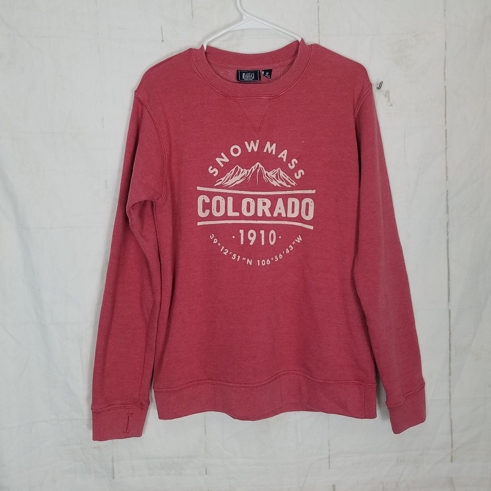 Ocean beach sportswear Snowmass Colorado sweatshirt